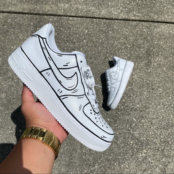 nike custom cartoon